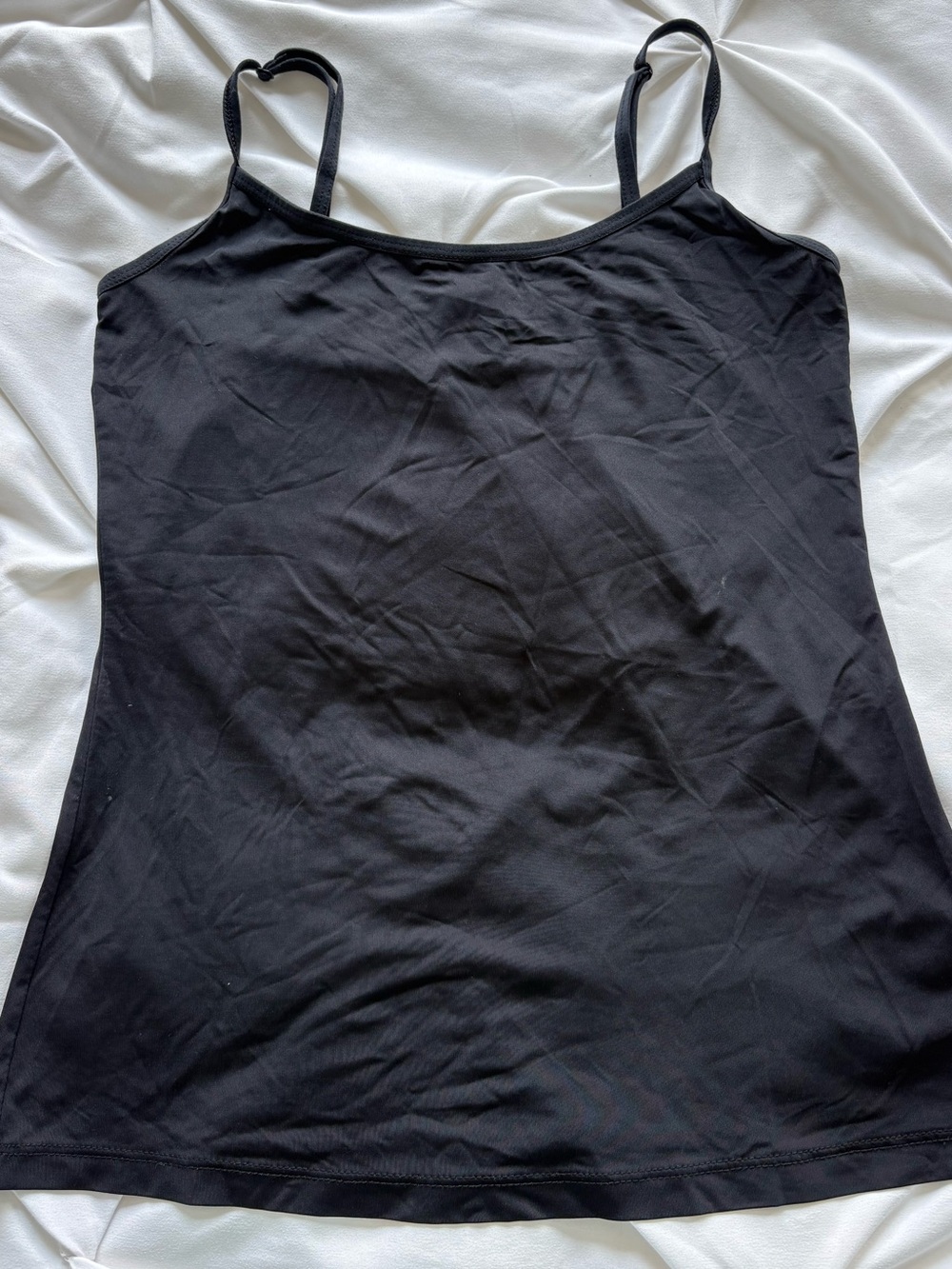 Black Spaghetti Strap Tank Top Women’s Size Medium